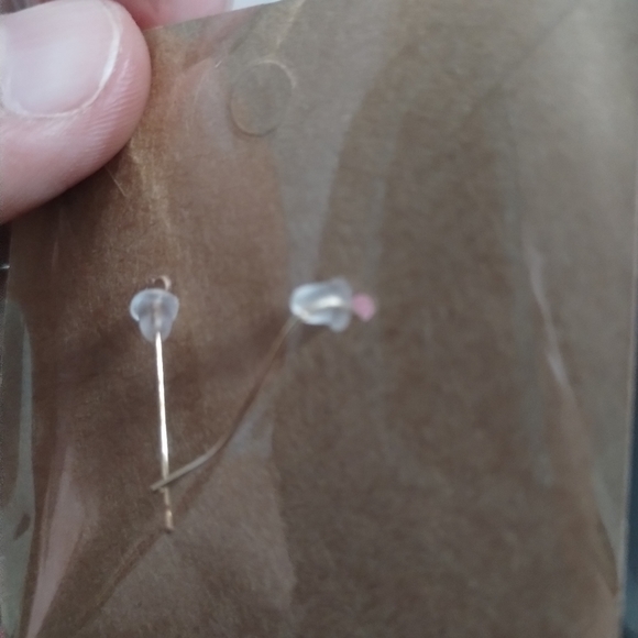 Cubic Zirconia Mouse Earrings - #109 - Picture 10 of 11